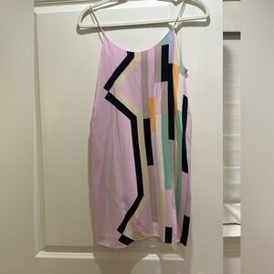 Tibi size 2 slip mini dress